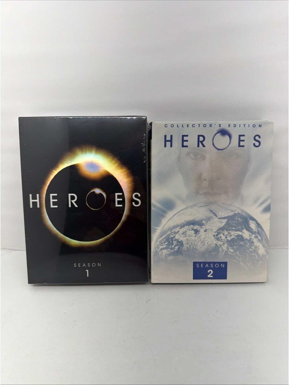 Lot of 2 HEROES Seasons 1 & 2 DVD Sets NBC TV Series 1 Is New